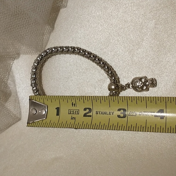 Silver Skull Bracelet! - Picture 3 of 5